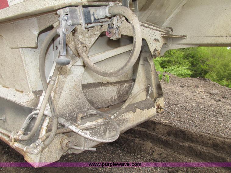 image for item F7392 1998 Red River BD237 belly dump trailer