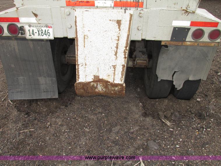 image for item F7392 1998 Red River BD237 belly dump trailer