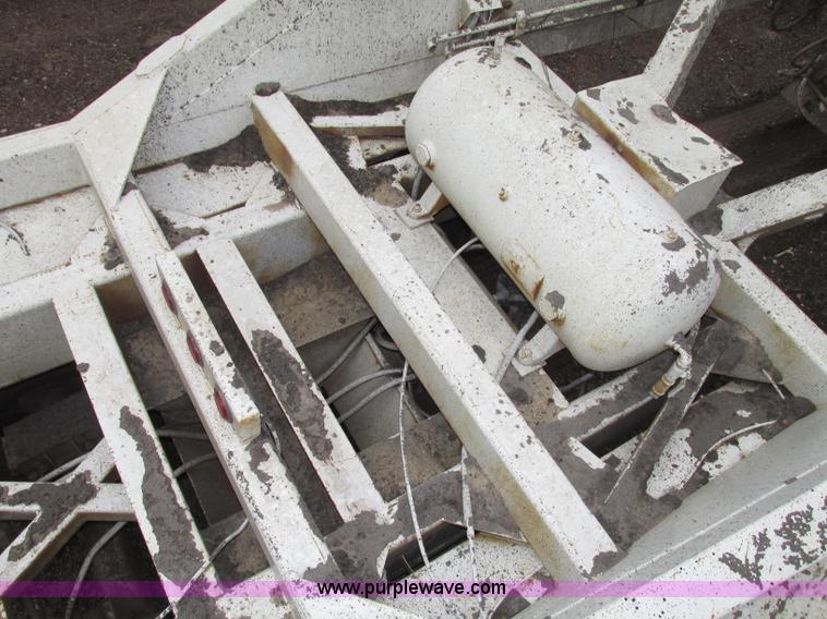 image for item F7392 1998 Red River BD237 belly dump trailer