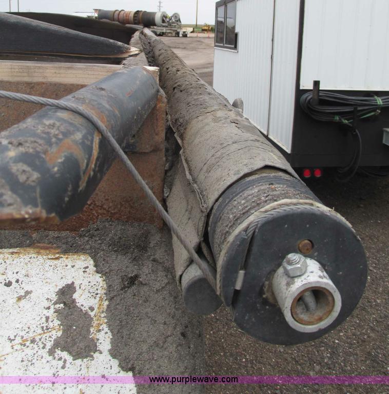 image for item F7392 1998 Red River BD237 belly dump trailer