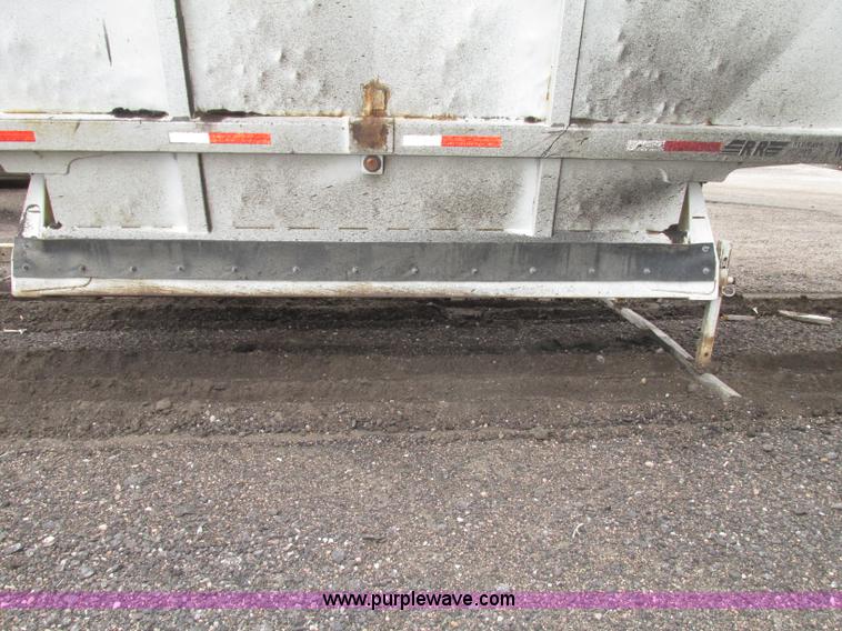image for item F7392 1998 Red River BD237 belly dump trailer