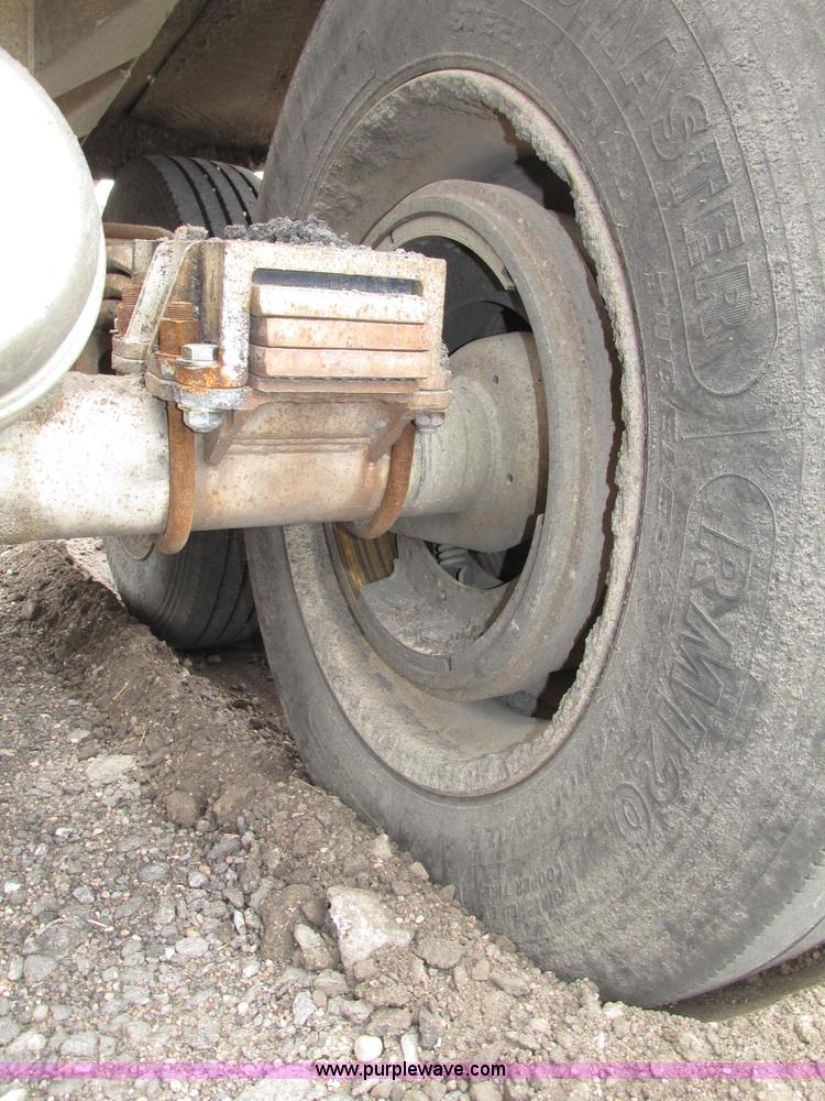 image for item F7392 1998 Red River BD237 belly dump trailer