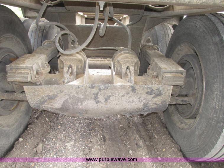 image for item F7392 1998 Red River BD237 belly dump trailer