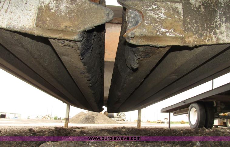 image for item F7392 1998 Red River BD237 belly dump trailer