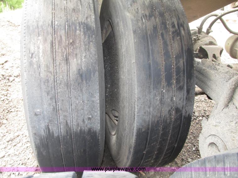 image for item F7392 1998 Red River BD237 belly dump trailer