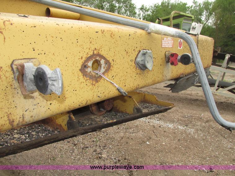 image for item F7393 1988 Load King 2027-0-3 belly dump trailer