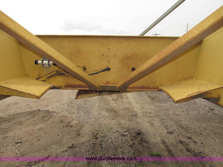 image for item F7393 1988 Load King 2027-0-3 belly dump trailer