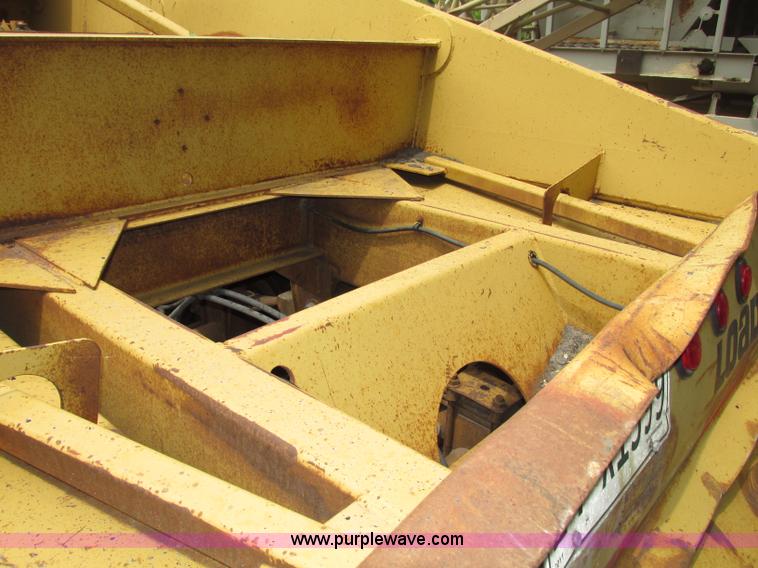 image for item F7393 1988 Load King 2027-0-3 belly dump trailer