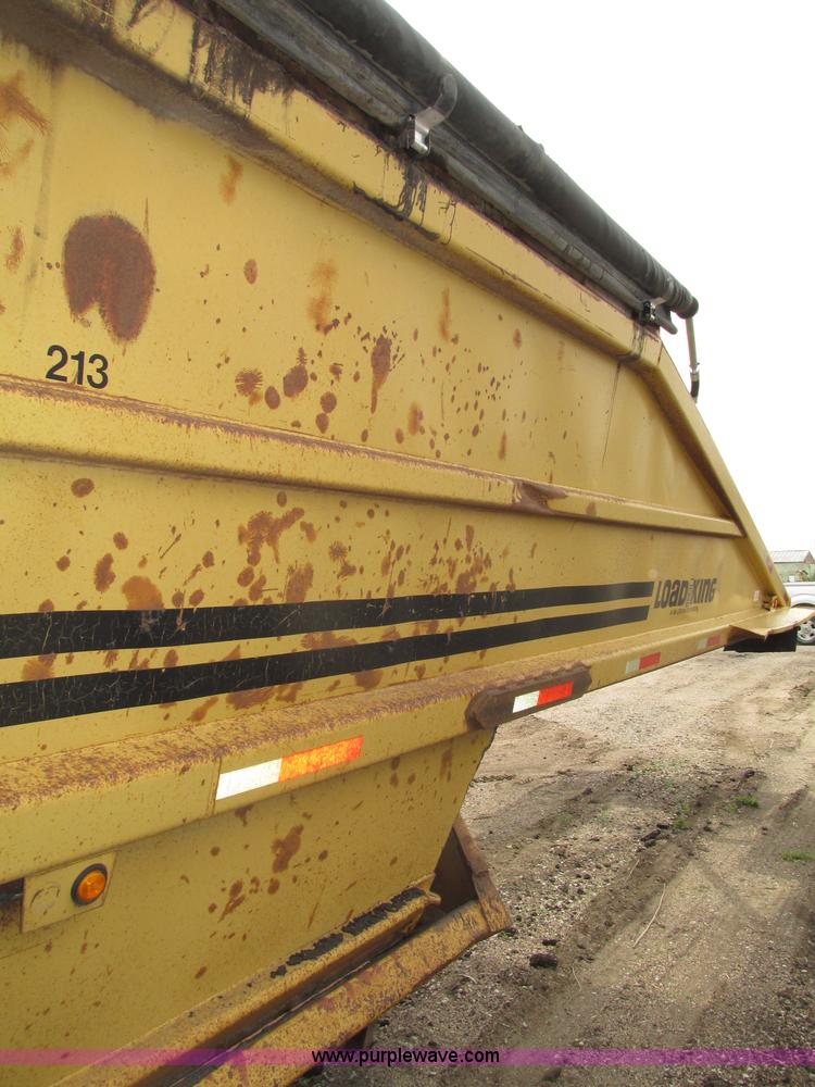 image for item F7393 1988 Load King 2027-0-3 belly dump trailer