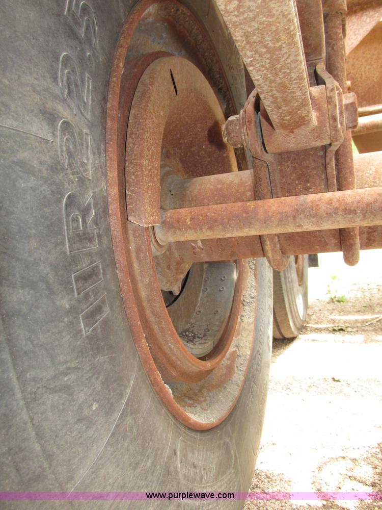 image for item F7393 1988 Load King 2027-0-3 belly dump trailer