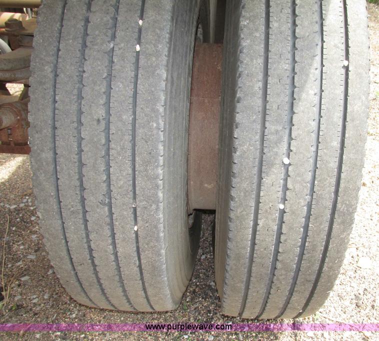 image for item F7393 1988 Load King 2027-0-3 belly dump trailer