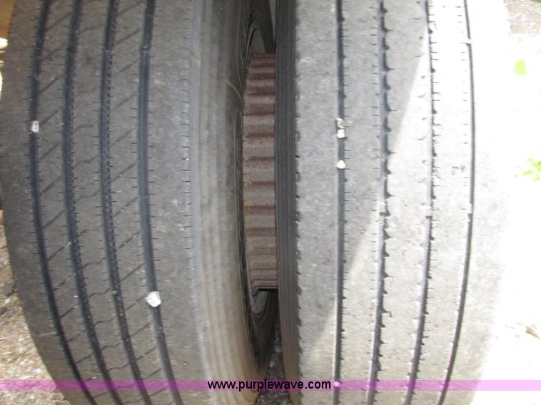 image for item F7393 1988 Load King 2027-0-3 belly dump trailer