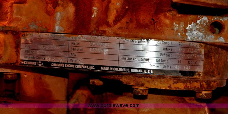 image for item G6499 Cummins 125 kW generator