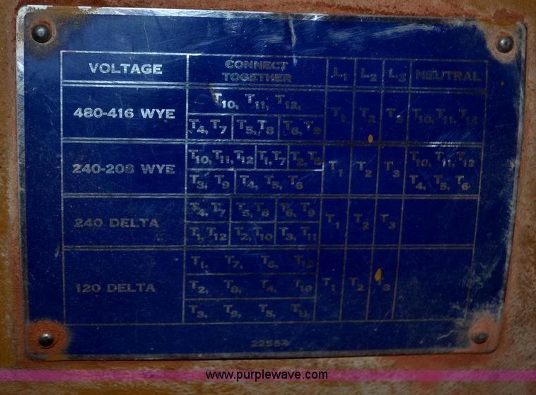 image for item G6499 Cummins 125 kW generator