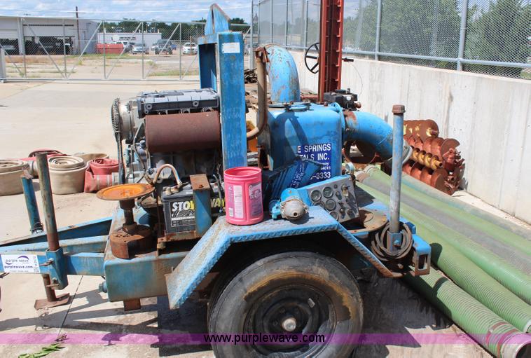 image for item H2572 6" water pump with hose