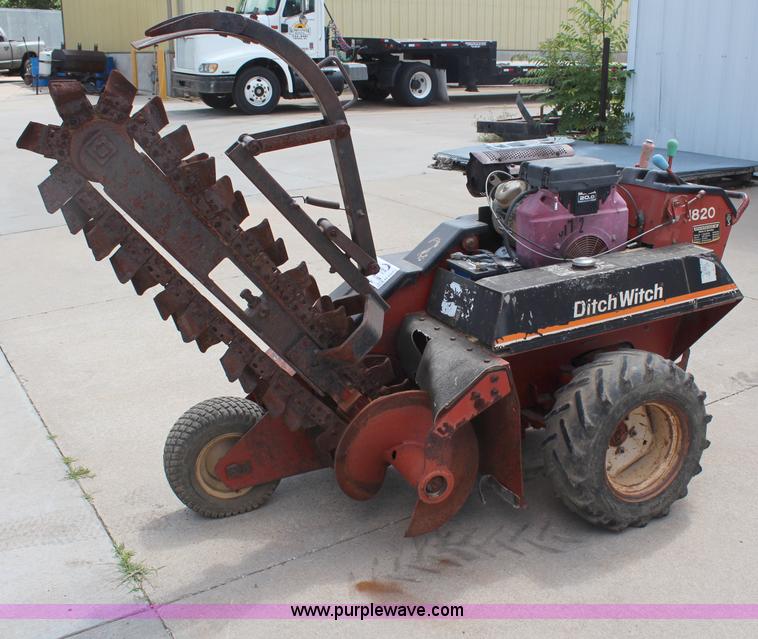 image for item H2573 Ditch Witch 1820H walk-behind trencher