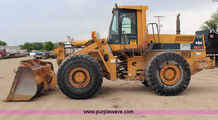 image for item H2714 1989 Komatsu WA450-1L wheel loader