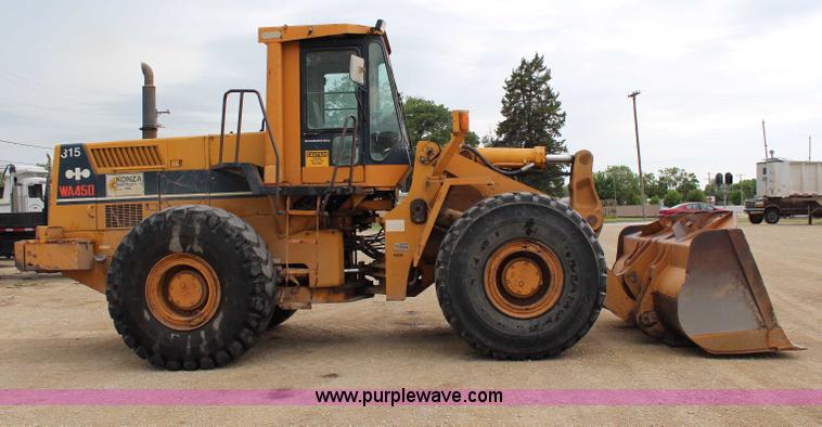 image for item H2714 1989 Komatsu WA450-1L wheel loader