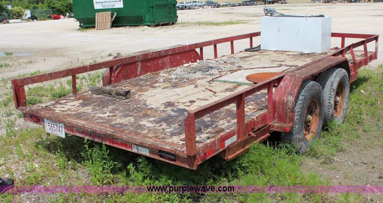 image for item H2730 2003 Target tandem axle trailer