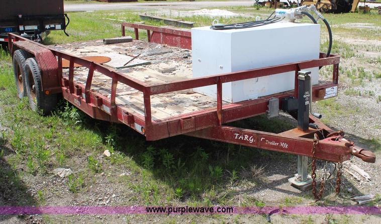 image for item H2730 2003 Target tandem axle trailer