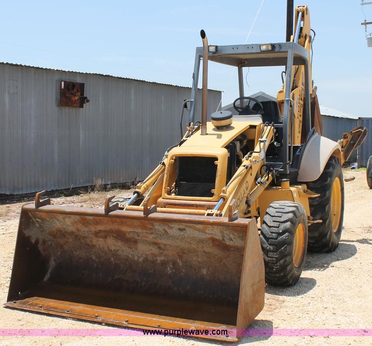 image for item H2989 1998 New Holland 555E backhoe