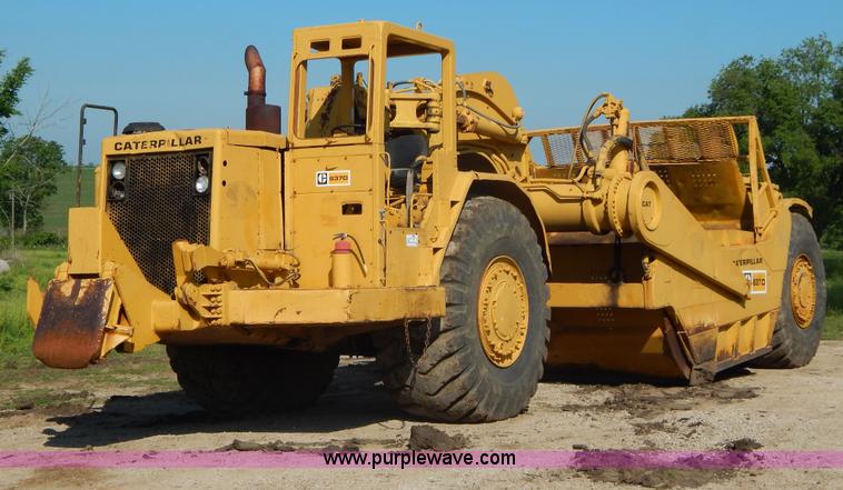 image for item H3343 1977 Caterpillar 637D dual engine conventional scraper