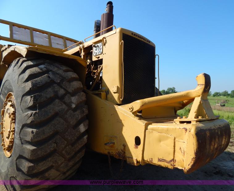 image for item H3343 1977 Caterpillar 637D dual engine conventional scraper