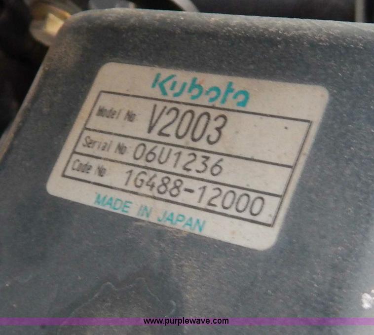 image for item H3350 2007 Bobcat 435HAG compact excavator