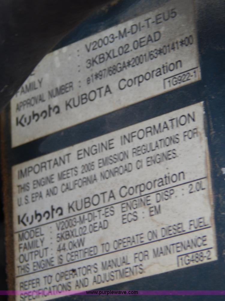 image for item H3351 2006 Bobcat 435HAG compact excavator