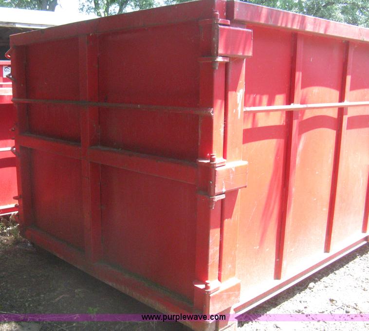 image for item H5431 2000 KL Metal Fab roll off dumpster
