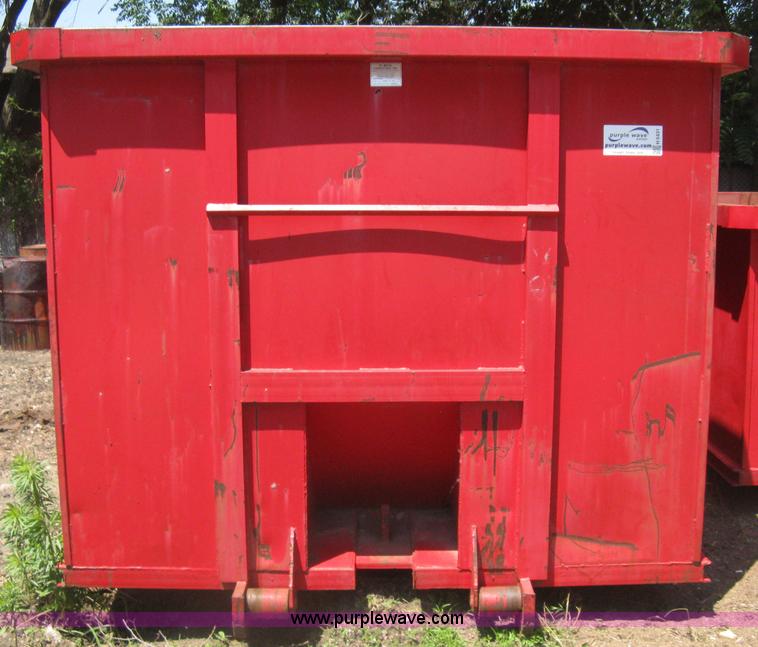 image for item H5431 2000 KL Metal Fab roll off dumpster