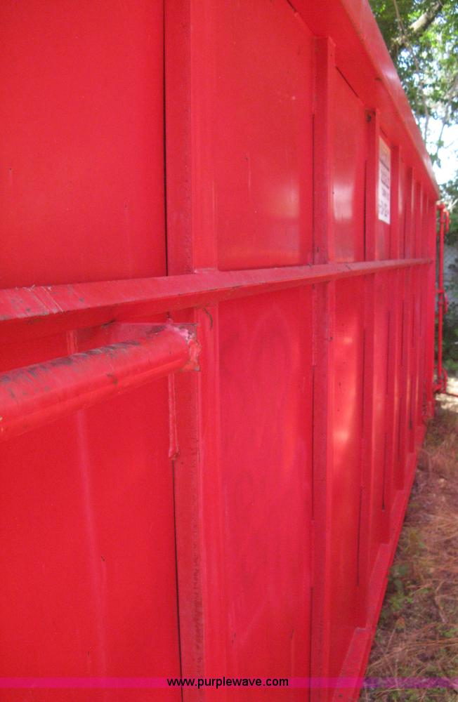 image for item H5431 2000 KL Metal Fab roll off dumpster