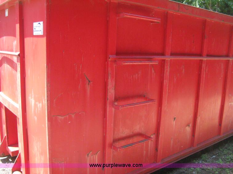 image for item H5434 2000 KL Metal Fab roll off dumpster