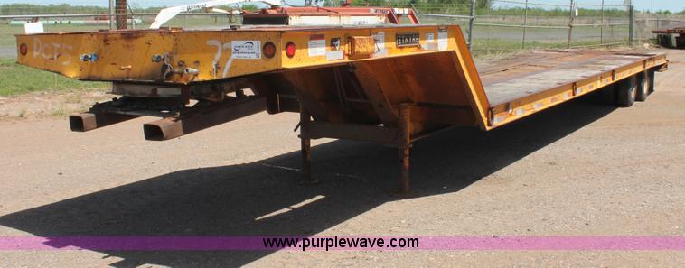 image for item H5694 1994 Etnyre SR30TL Hydratail step deck trailer