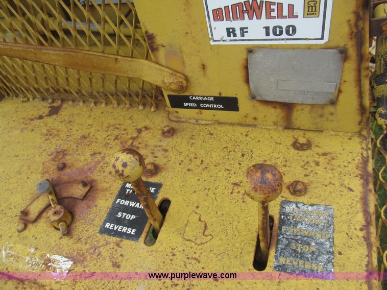 image for item H8997 1988 Bidwell RF100 bridge deck paver