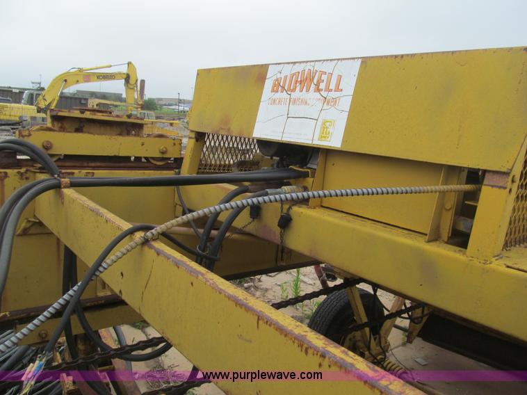 image for item H8997 1988 Bidwell RF100 bridge deck paver