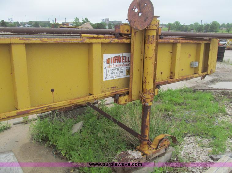 image for item H8997 1988 Bidwell RF100 bridge deck paver