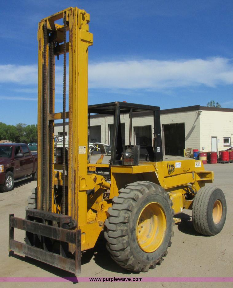 image for item I2549 1987 JCB 930 rough terrain forklift