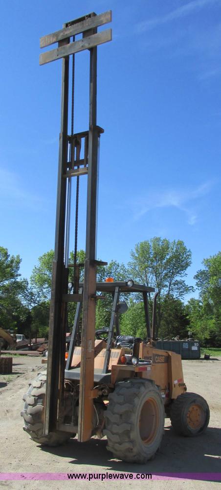 image for item I2550 1996 Case 586E rough terrain forklift