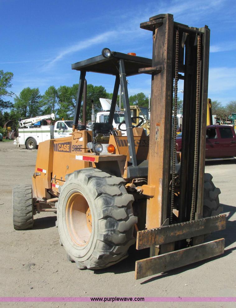 image for item I2550 1996 Case 586E rough terrain forklift
