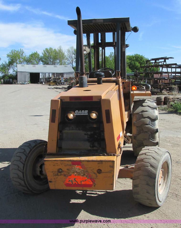image for item I2550 1996 Case 586E rough terrain forklift