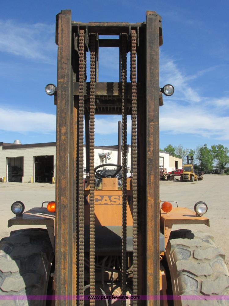 image for item I2550 1996 Case 586E rough terrain forklift