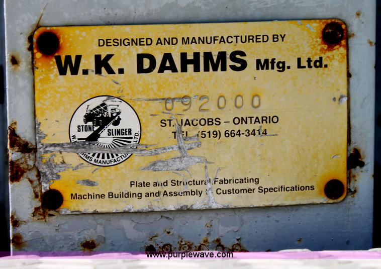 image for item I7395 2001 Volvo WG Super Stone Slinger semi truck