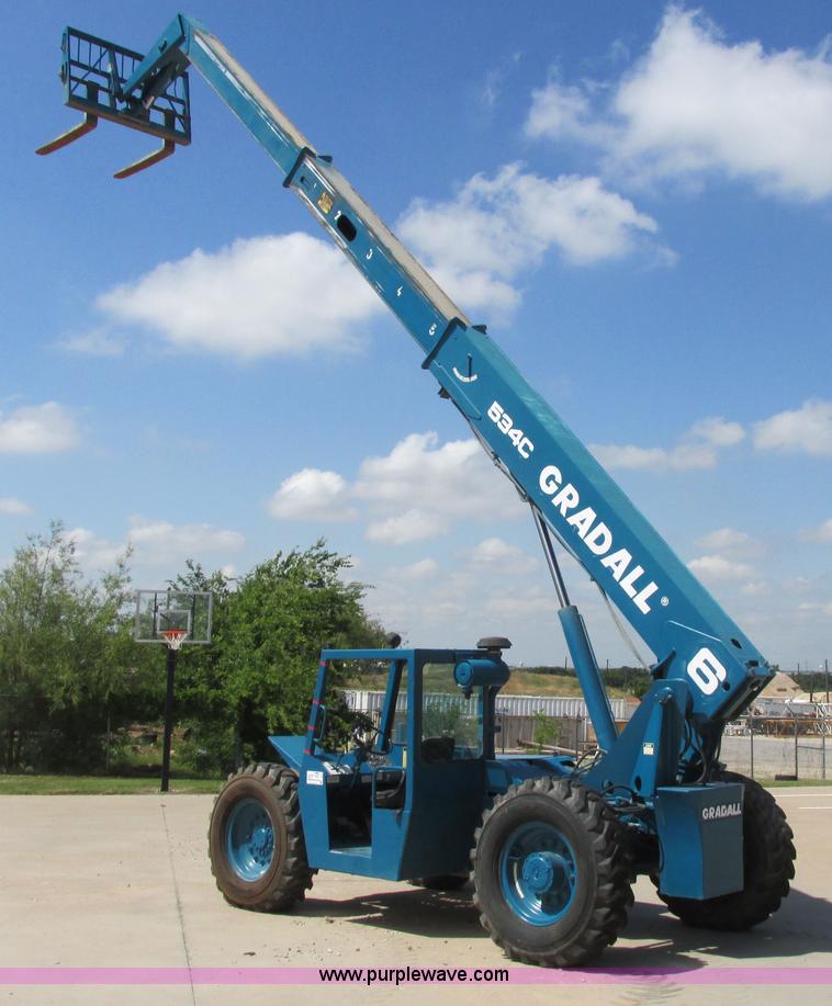 image for item I9632 1997 Gradall 534C-6 telehandler