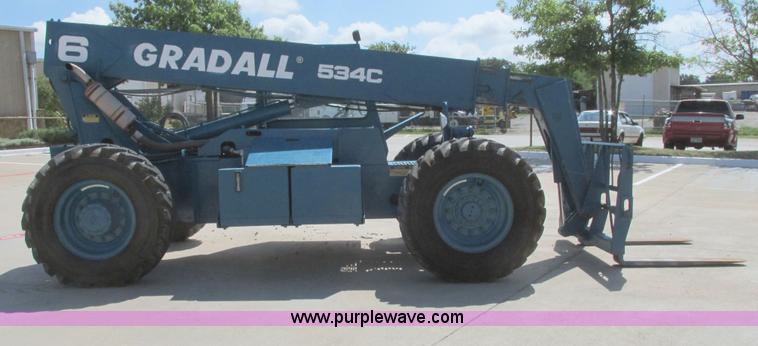 image for item I9632 1997 Gradall 534C-6 telehandler