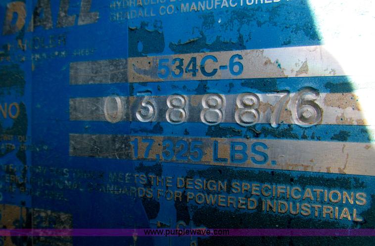 image for item I9632 1997 Gradall 534C-6 telehandler