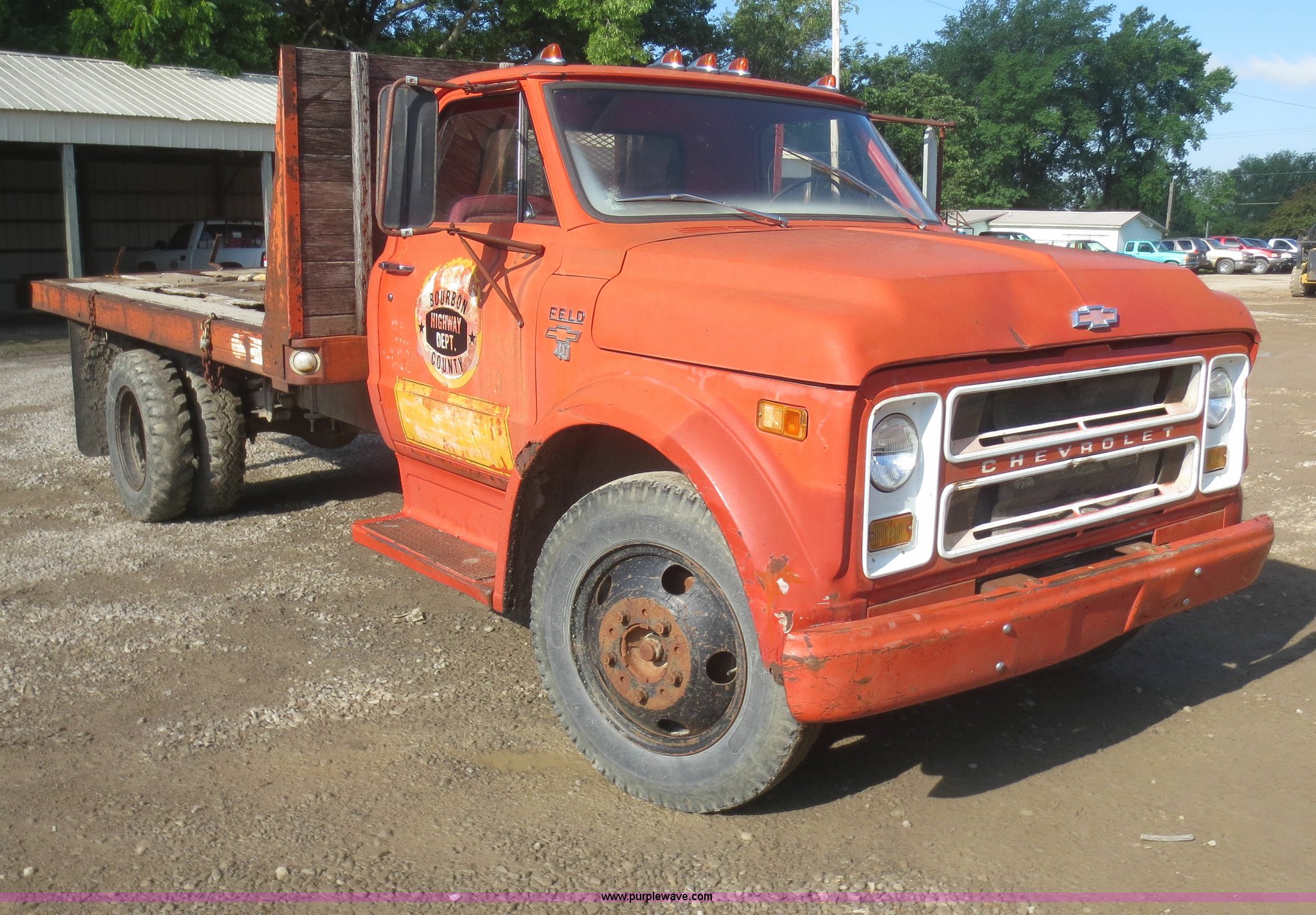 1968 Chevrolet C40 flatbed truck in Fort Scott, KS Item D2075 sold