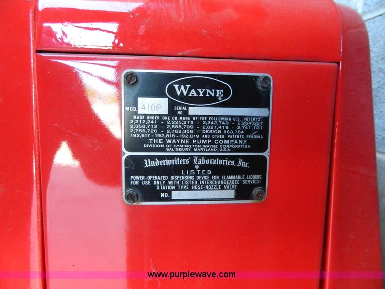 image for item AD9812 Wayne 410P fuel pump