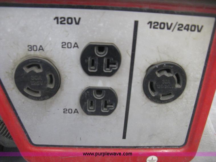 image for item AS9066 Honda EM5000SX generator