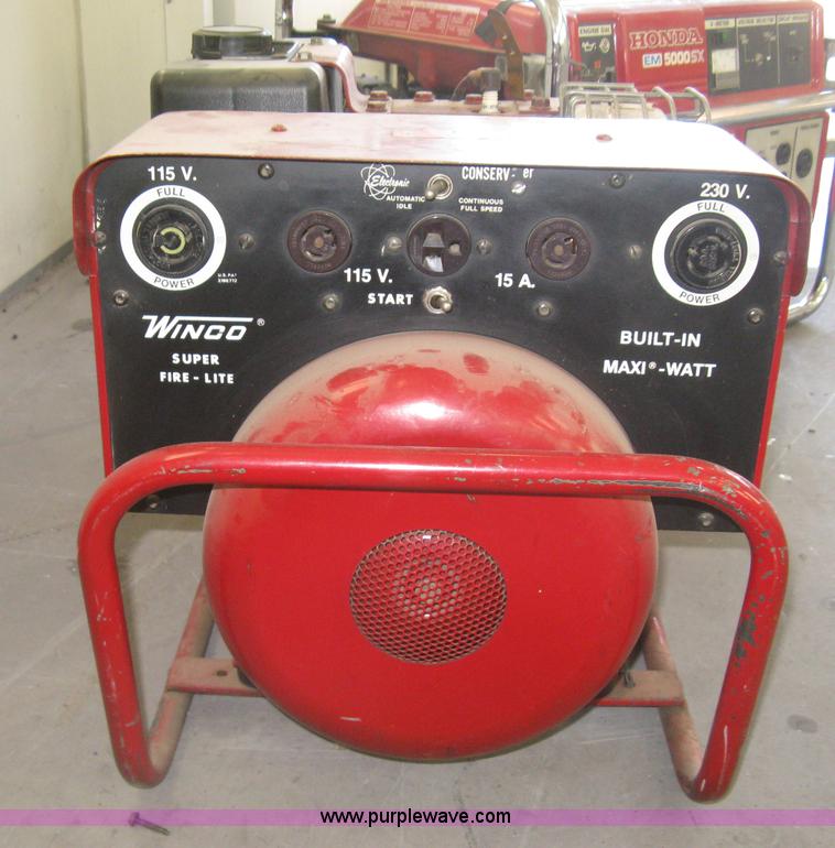 image for item AS9067 Winco FF4000 generator